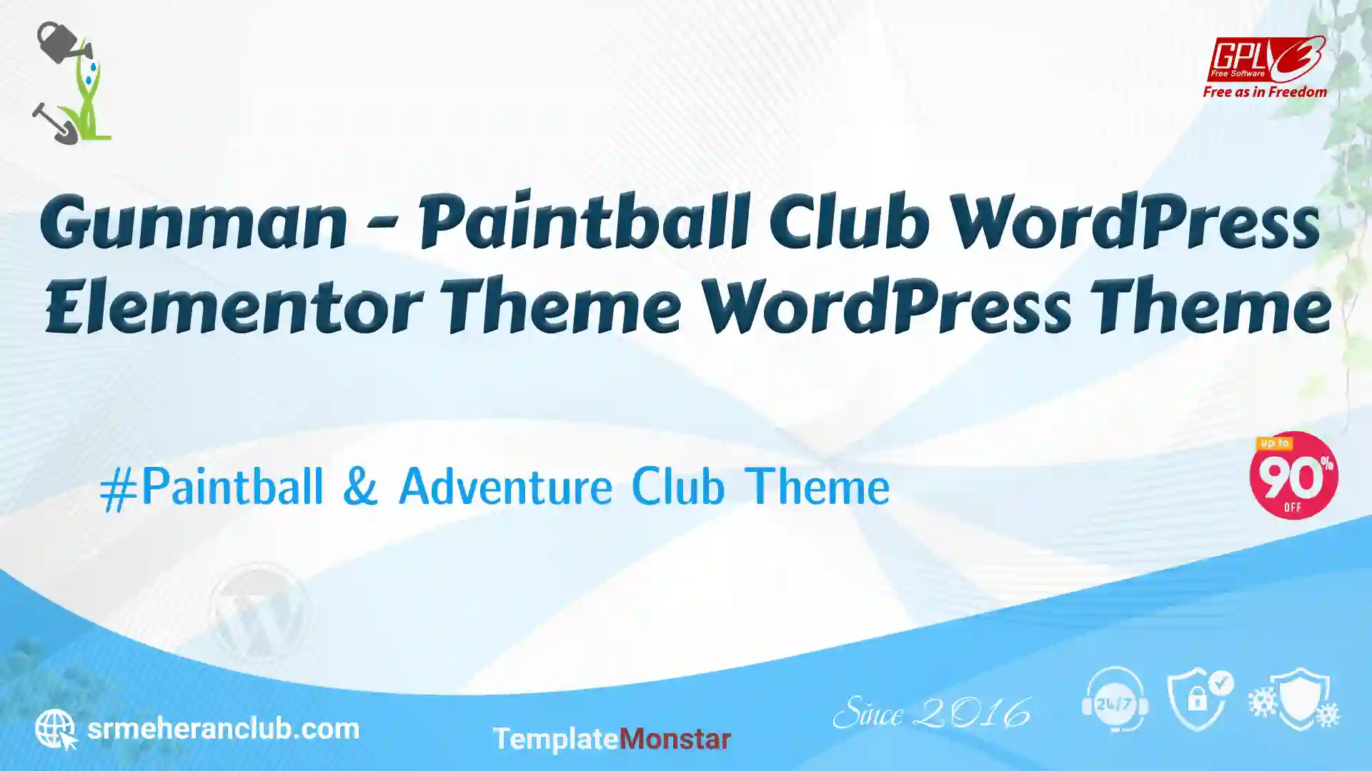 Gunman – Paintball Club WordPress Elementor Theme WordPress Theme — Theme by Templatemonster