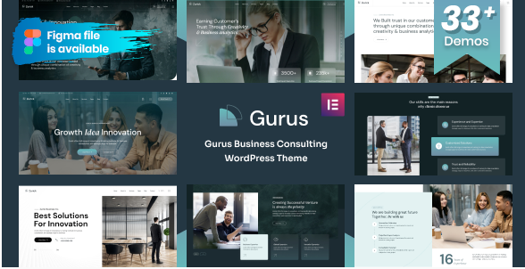 Gurus - Business Consulting WordPress Theme