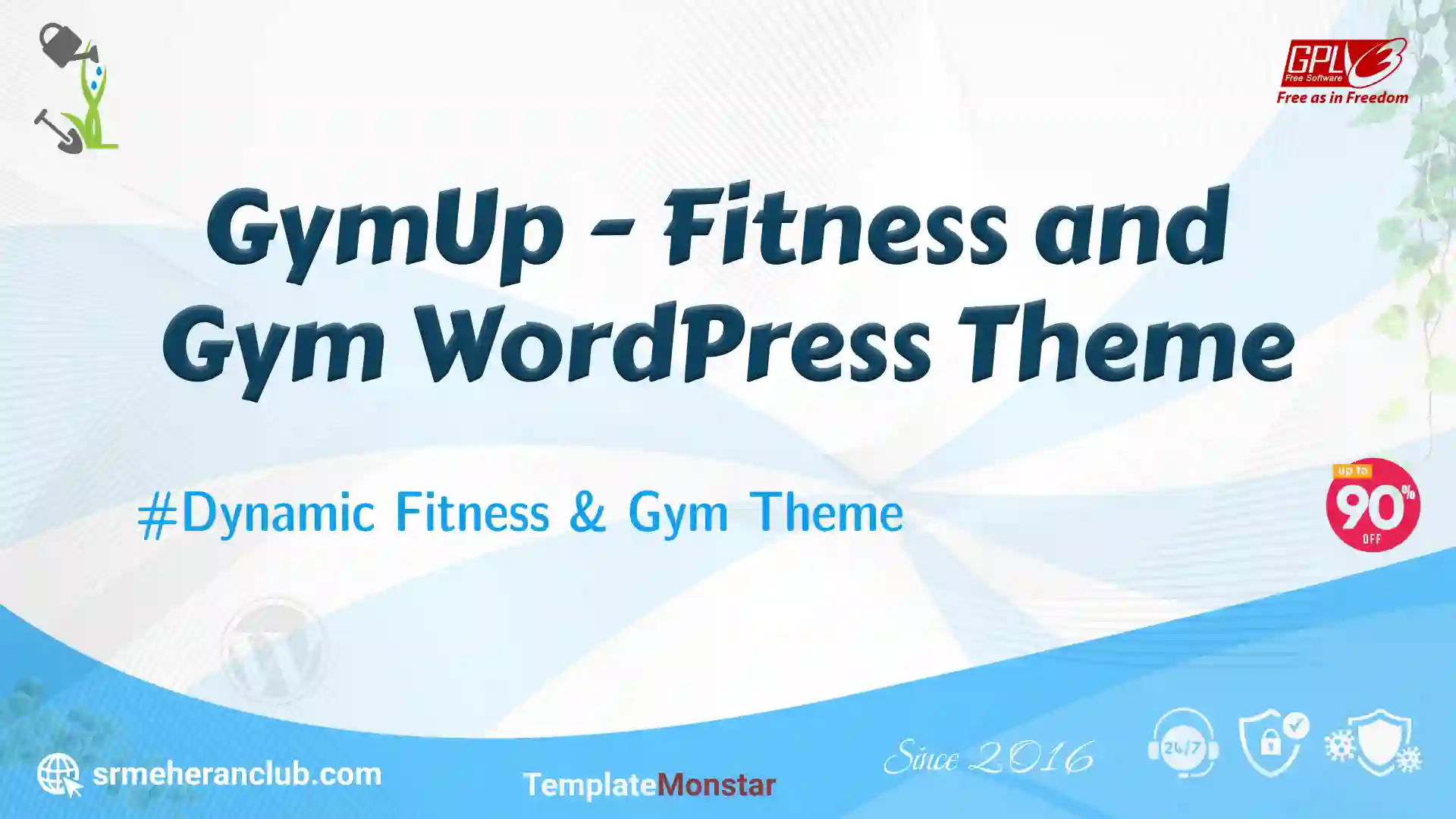 GymUp – Fitness and Gym WordPress Theme — Theme by Templatemonster