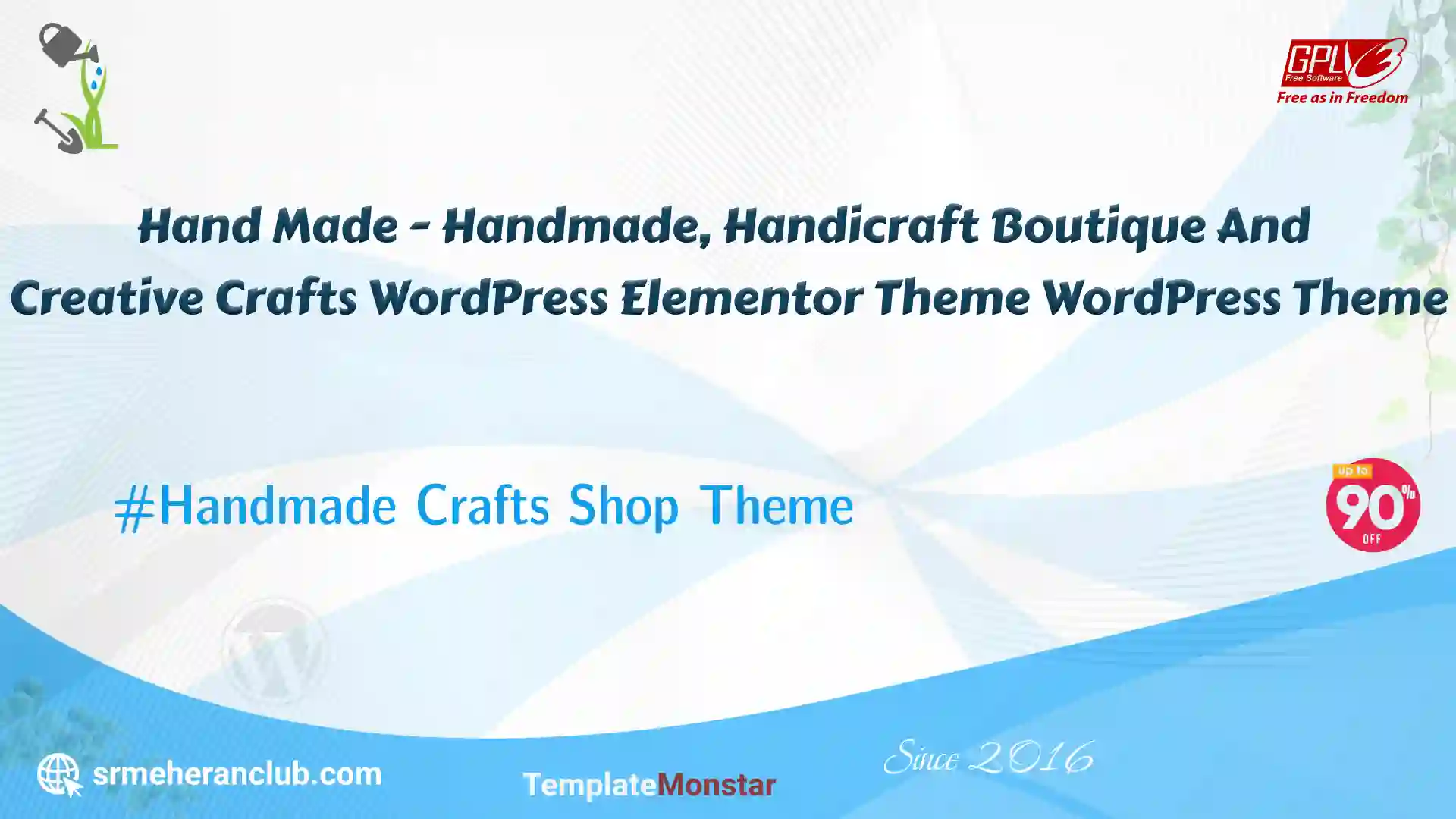 Hand Made – Handmade, Handicraft Boutique And Creative Crafts WordPress Elementor Theme WordPress Theme — Theme by Templatemonster
