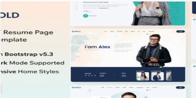 Harold – Bootstrap 5 Portfolio Template