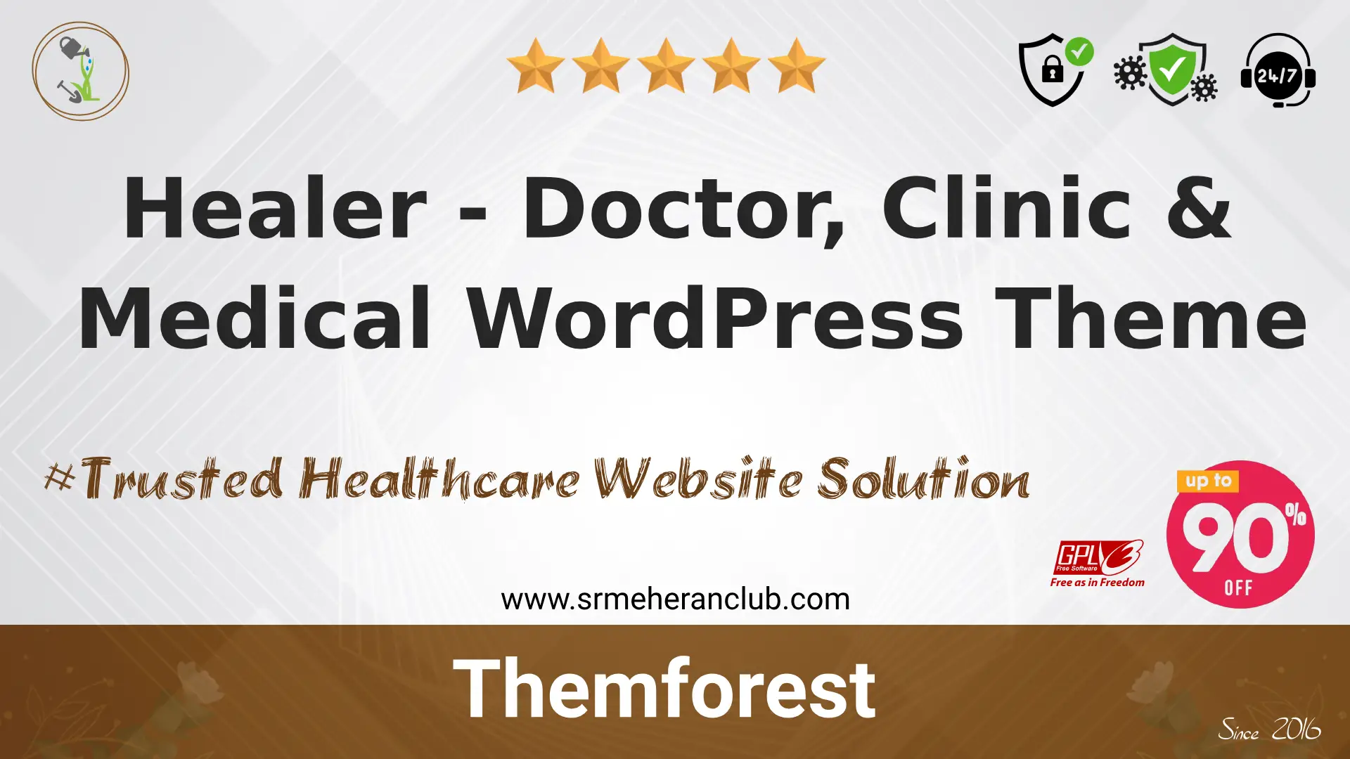 Healer – Doctor, Clinic & Medical WordPress Theme — Theme by Themeforest