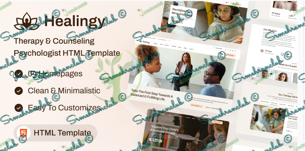 Healingy - Therapy & Counseling Psychologist HTML