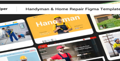 Helper - Handyman, Plumber & Repair Service figma