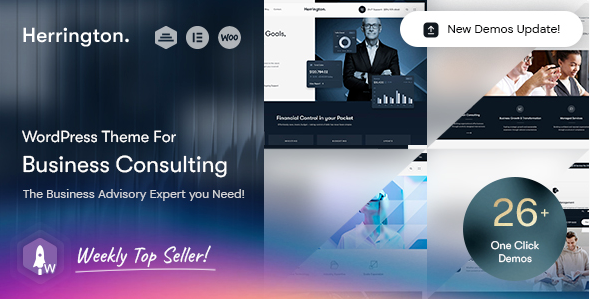 Herington - Business Consulting WordPress Theme 1.0.7