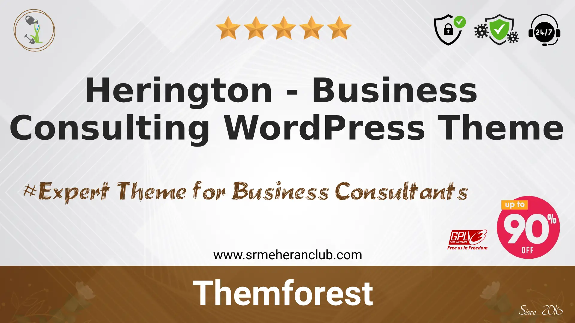 Herington – Business Consulting WordPress Theme — Theme by Themeforest