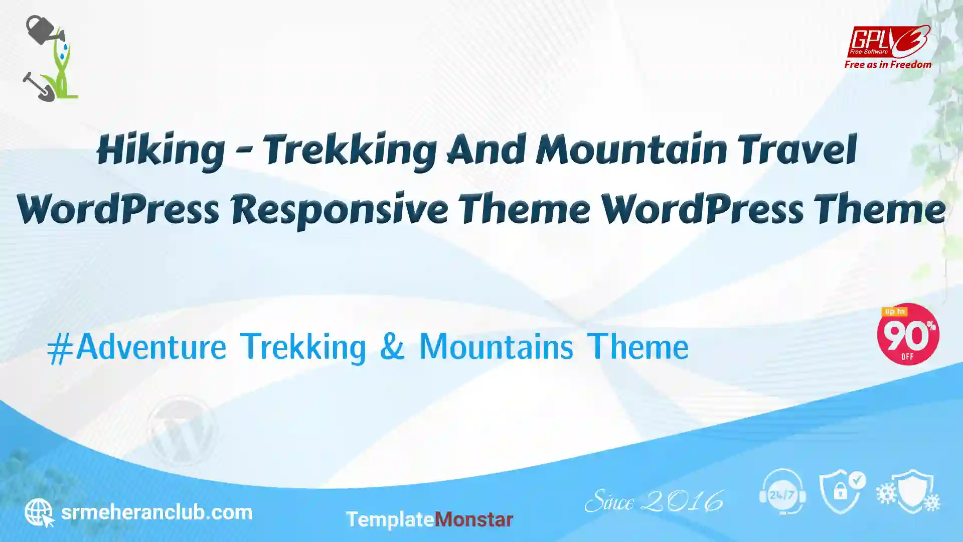 Hiking – Trekking And Mountain Travel WordPress Responsive Theme WordPress Theme — Theme by Templatemonster