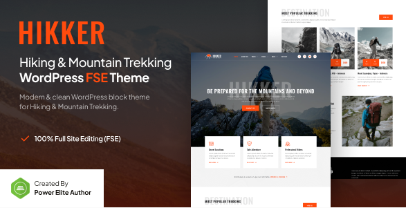 Hikker – Hiking & Mountain Trekking WP Theme
