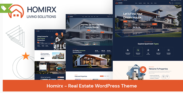 Homirx - Real Estate WordPress Theme