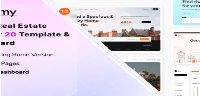 Homy - Real Estate Angular 20 Dashboard Template