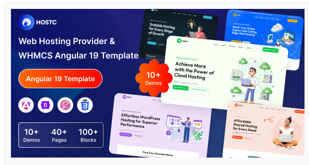 Hostc - Angular 19 Web Hosting Provider & WHMCS