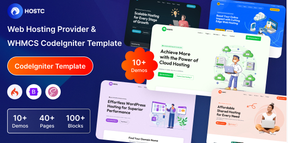 Hostc - Web Hosting Provider & WHMCS CodeIgniter