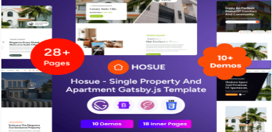 Hosue - Gatsby.Js Single Property & Apartment Temp