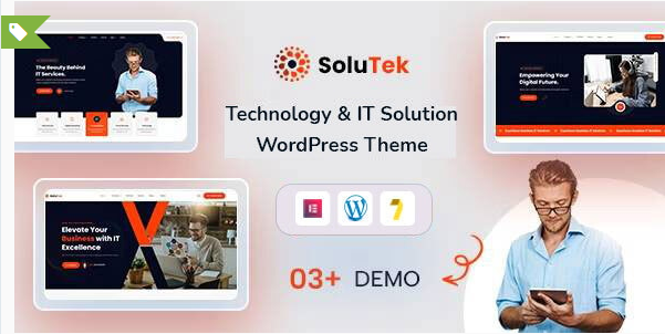 IT Services Solution & Technology WordPress Theme