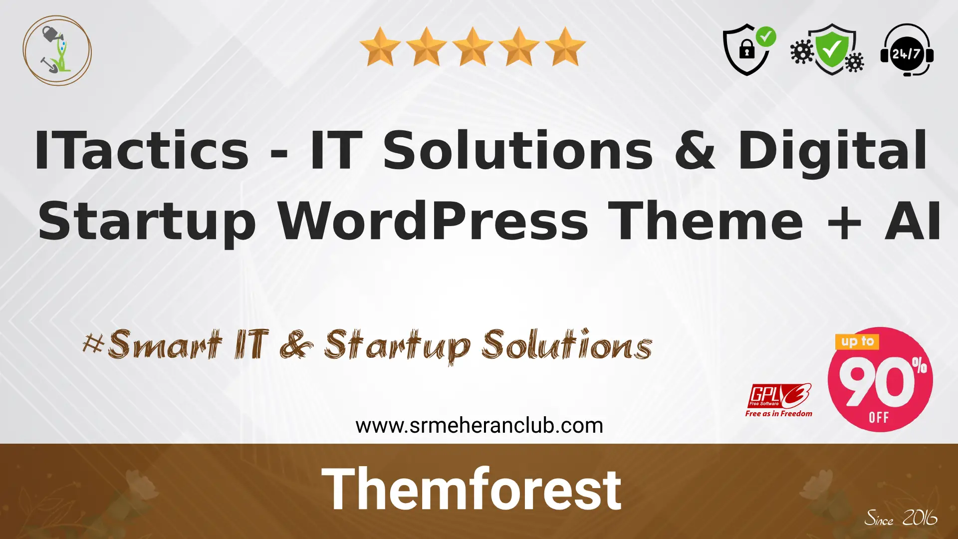 ITactics – IT Solutions & Digital Startup WordPress Theme + AI — Theme by Themeforest