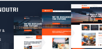 Indutri - PHP Template For Industry & Factory