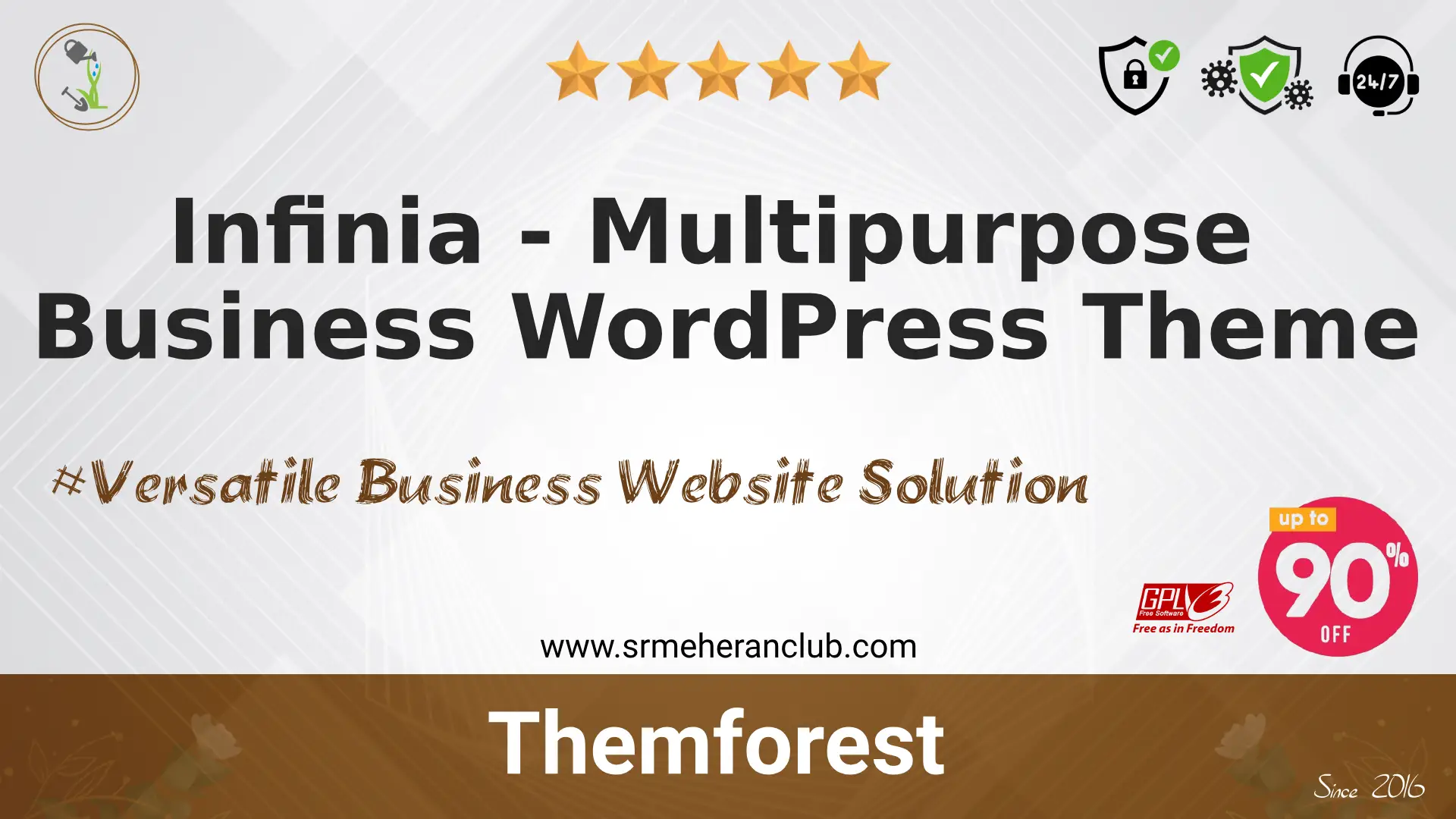 Infinia – Multipurpose Business WordPress Theme — Theme by Themeforest