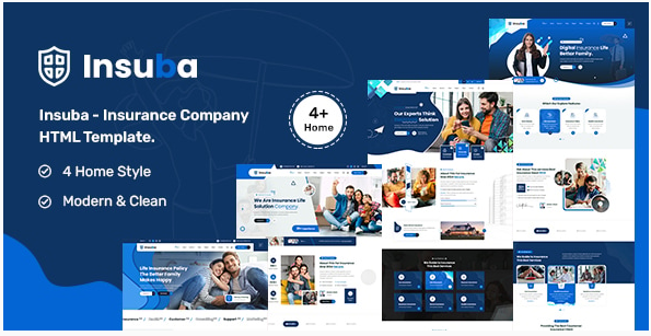 Insuba - Insurance Company HTML Template