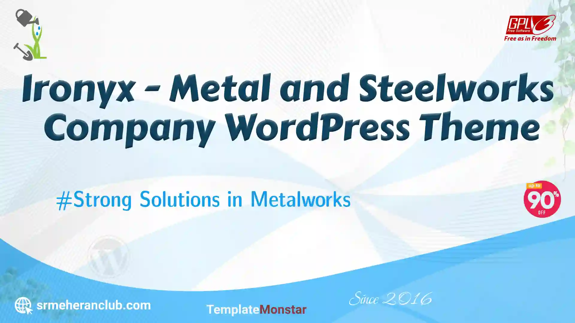 Ironyx – Metal and Steelworks Company WordPress Theme — Theme by Templatemonster