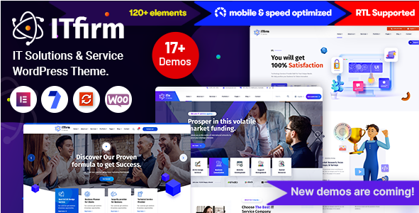 Itfirm - IT Solutions & Services WordPress Theme