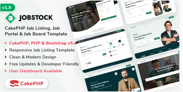 JobStock - CakePHP Job Listing Template