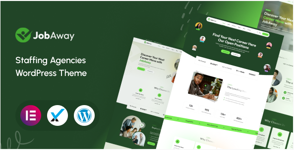 Jobaway - Staffing Agencies WordPress Theme
