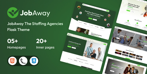 Jobaway - Staffing Agency Flask Template