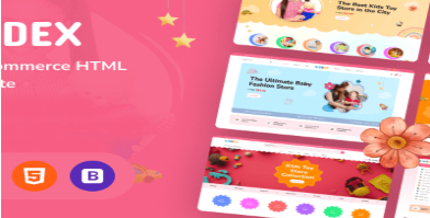 Kiddex - Kids Ecommerce HTML Template
