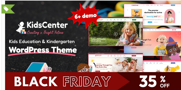KidsCenter - Kid Care Education WordPress Theme