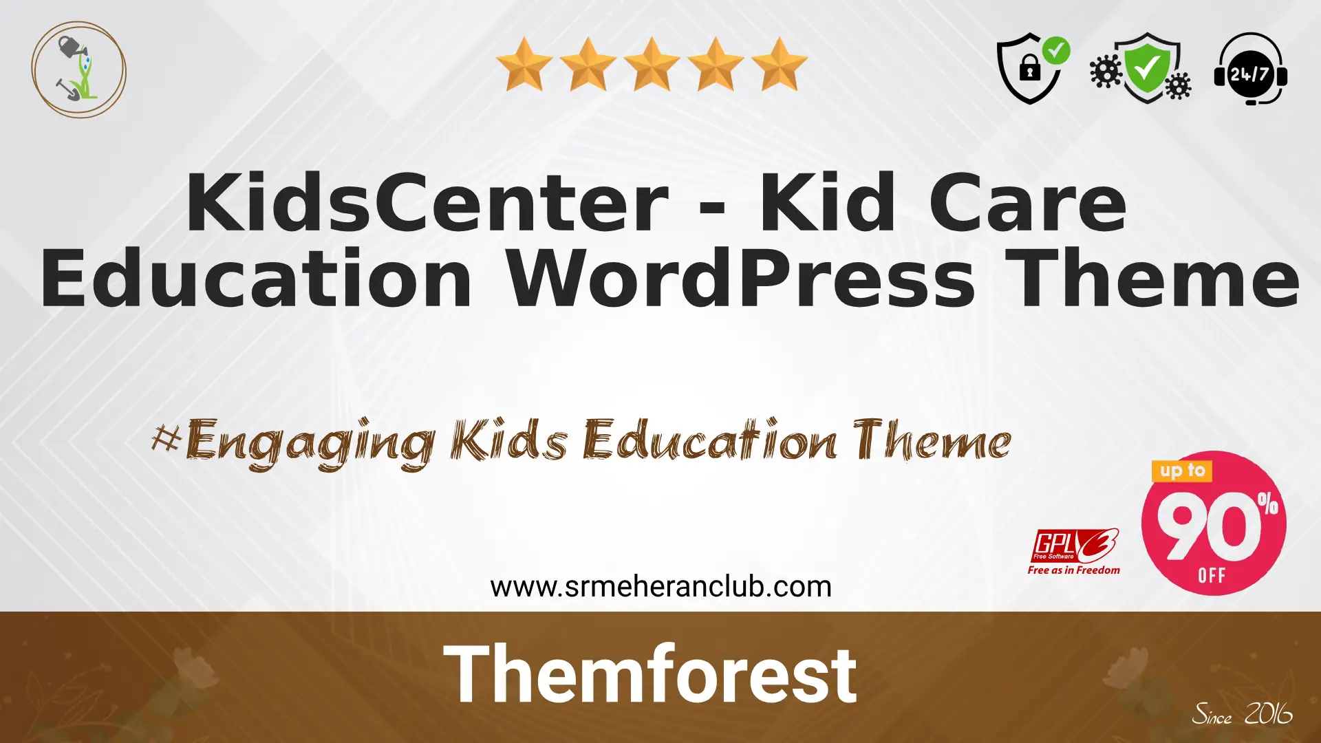 KidsCenter – Kid Care Education WordPress Theme — Theme by Themeforest