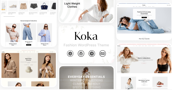 KoKa - Elementor Multipurpose WooCommerce Theme