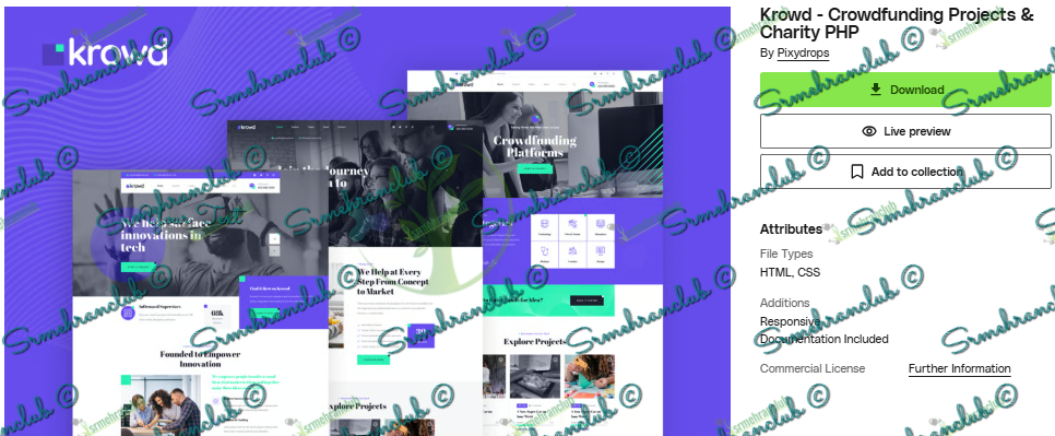 Krowd Crowdfunding Charity PHP Script Free Download GPL