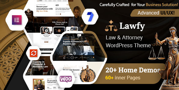 Lawfy - Law & Attorney WordPress Theme