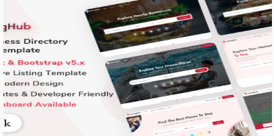 ListingHub - Flask Business Listing Template