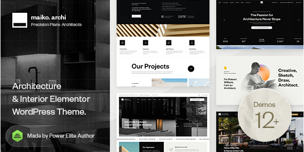Maiko - Architecture and Interior Design Theme