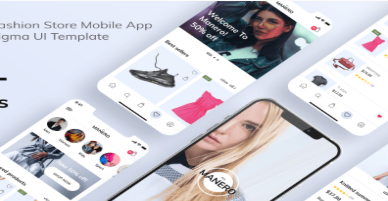 Manero – Fashion App with Admin