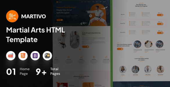 Martivo - Martial Arts HTML Template