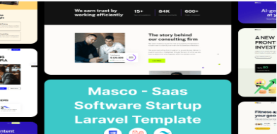 Masco - Startup Tailwind Laravel 12 Template