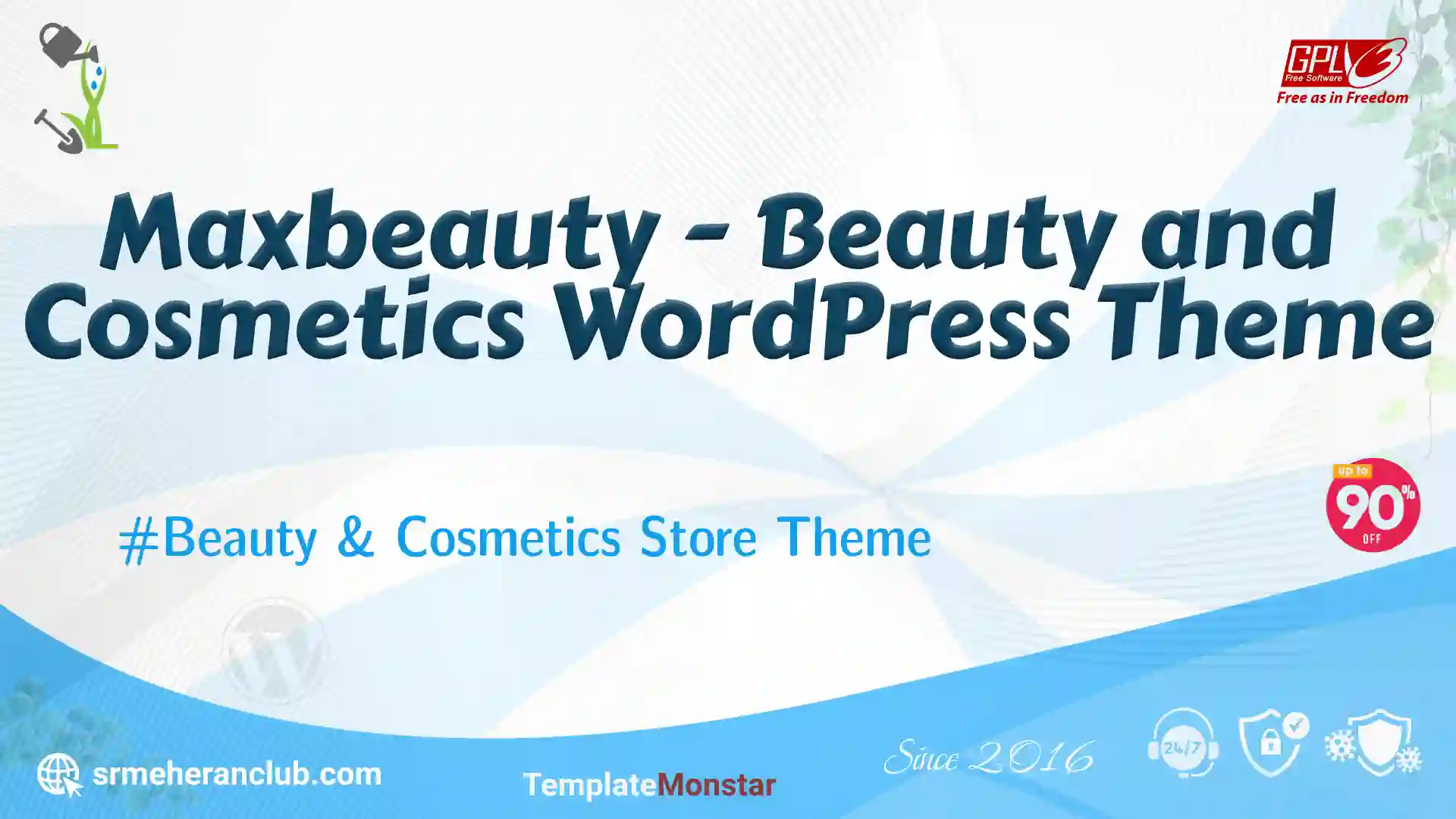 Maxbeauty – Beauty and Cosmetics WordPress Theme — Theme by Templatemonster