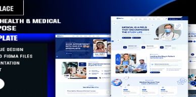 Mediplace - Health & Medical Figma Template