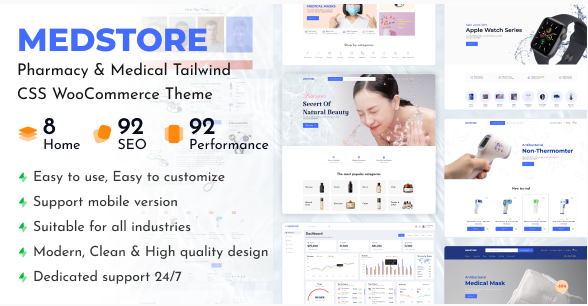 Medstore - Responsive WooCommerce WordPress Theme