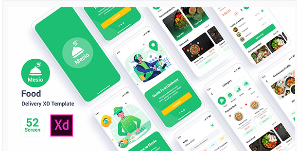 Mesio - Food Delivery App with Payload CMS