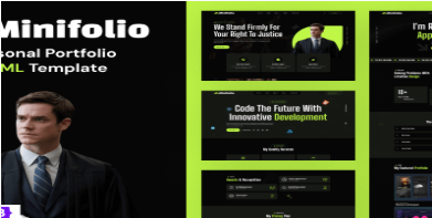 Minifolio – Personal Portfolio HTML Template