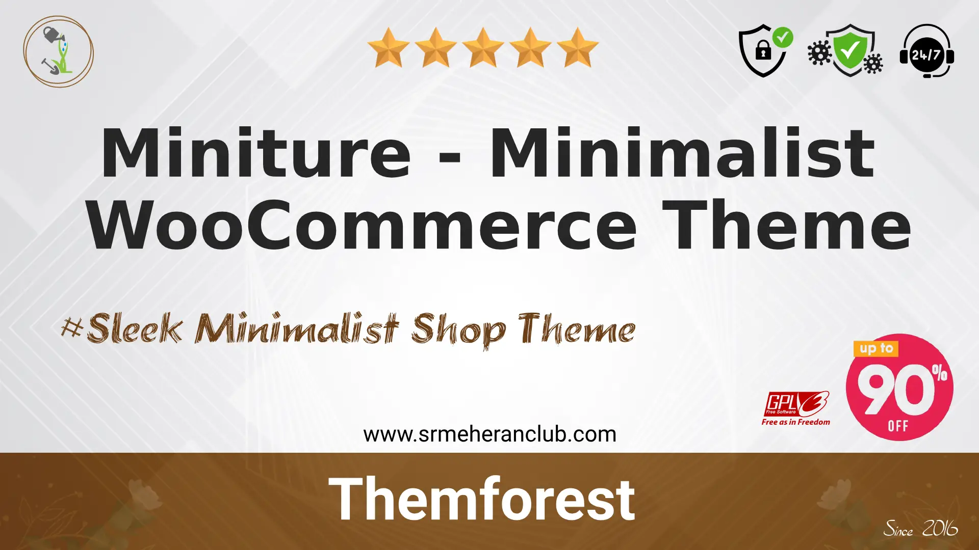 Miniture – Minimalist WooCommerce Theme — Theme by Themeforest