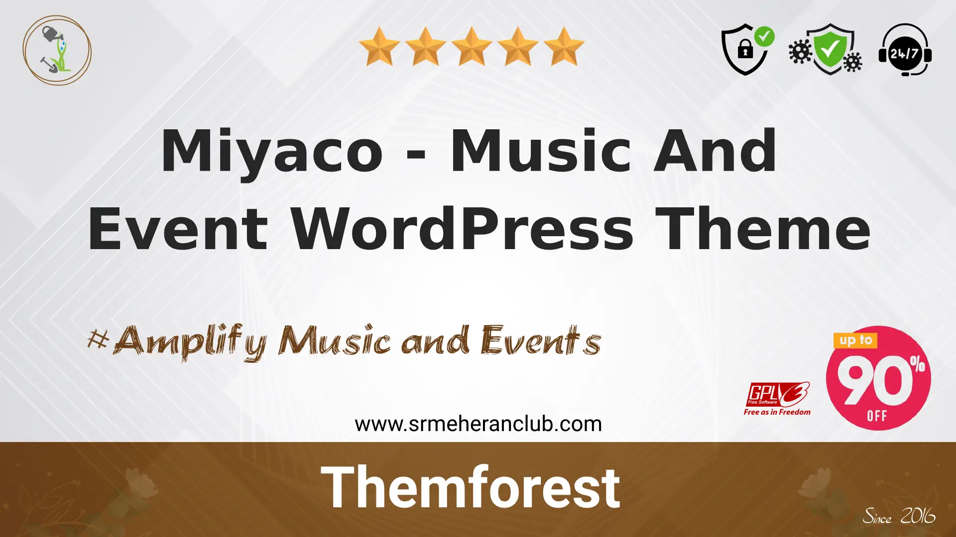 Miyaco – Music And Event WordPress Theme