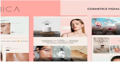 Monica - Beauty & Cosmetics Figma Template