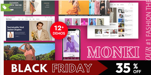 Monki - Fashion WooCommerce WordPress Theme