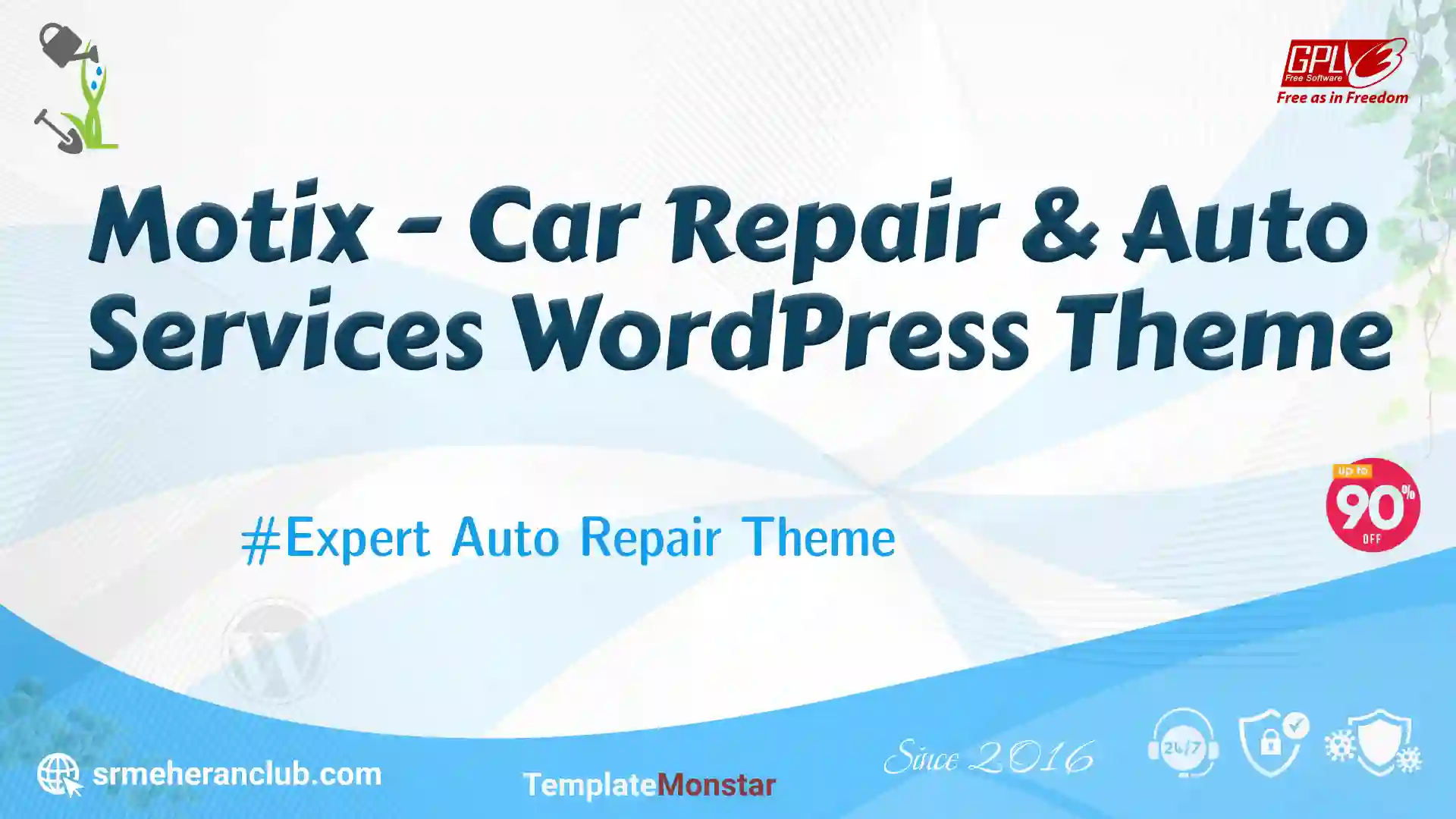 Motix – Car Repair & Auto Services WordPress Theme — Theme by Templatemonster
