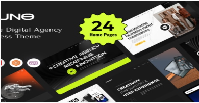 Mouno - Creative Digital Agency WordPress Theme