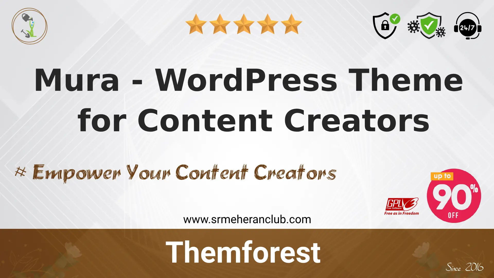 Mura – WordPress Theme for Content Creators — Theme by Themeforest